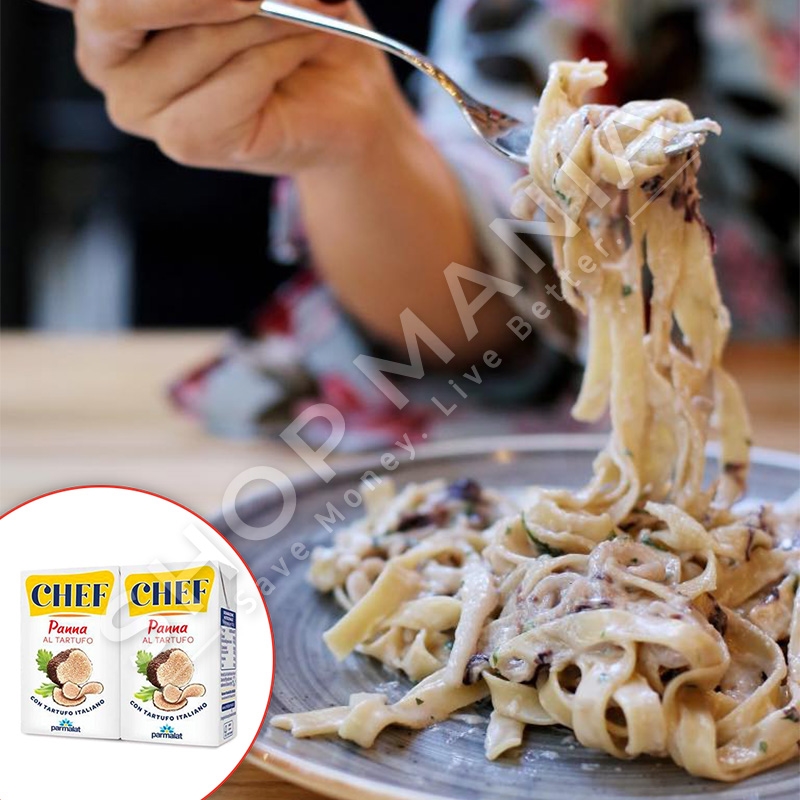 PARMALAT - PANA KUZHINE ME TARTUF "CHEF" - 2 x 125ML