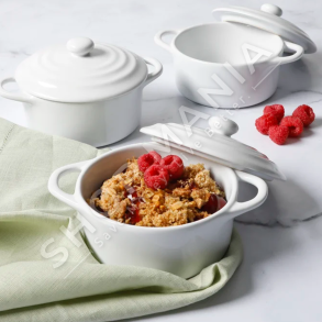 TOGNANA - SET 3 TAVA PORCELANI RRETHORE 7CM "SET 3 ROUND MINIOLES" - 8000257500898