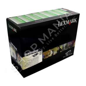 LEXMARK -  ORIGJINALE TONER NGJYRË E ZEZË 64016HE RRETH 21000 FAQE