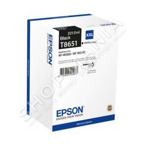EPSON - KARTUÇË ME BOJË NGJYRË E ZEZË C13T865140 T8651 RRETH 10000 FAQE 221ML XXL