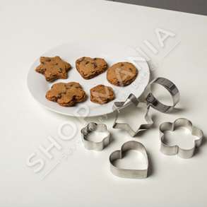 NAVA - SET ME 15 FORMA INOKS PER BISKOTA 'MISTY" - 5CM