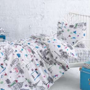 MARIE CLAIRE PARIS - SET CARCAF ZARF "CRAZY" - 160X220CM