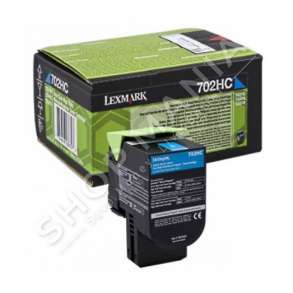 LEXMARK - ORIGJINALE TONER NGJYRË E KALTËR 70C2HC0 702HC RRETH 3000 FAQE I RIPËRDORSHËM