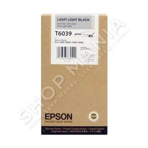 EPSON - KARTUÇË ME BOJË NGJYRË E ZEZË SHUMË E HAPUR C13T603900 T603900 220ML