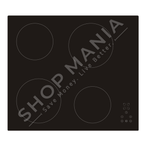 ECOLUX - PIANURE ME 4 VATRA ELEKTRIKE 59CM - PDC60NS