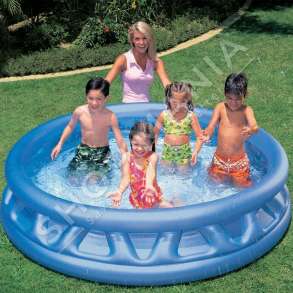 INTEX - PISHINE +3VJEC Ø188X46CM "SOFT SIDE INFLATABLE POOL" - 58431NP