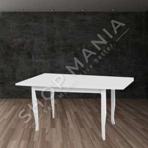 TAVOLINE NGRENIE E BARDHE 140X80CM - A057-TAV