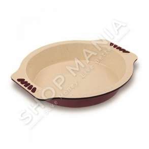 NAVA - TAVE PJEKJE ME VESHJE QERAMIKE E RRUMBULLAKET ME DOREZA "TERRESTRIAL" - 6X32X65CM